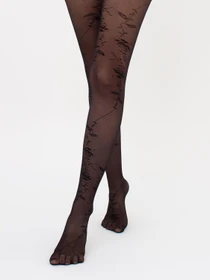 Колготи Giulia Mesh Floral 40 (5) модель UP-00002721 Фото