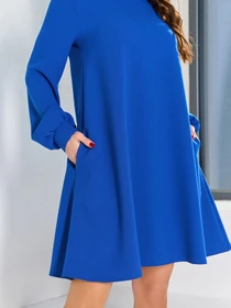 Платья ISSA Plus модель 15060_электрик Фото