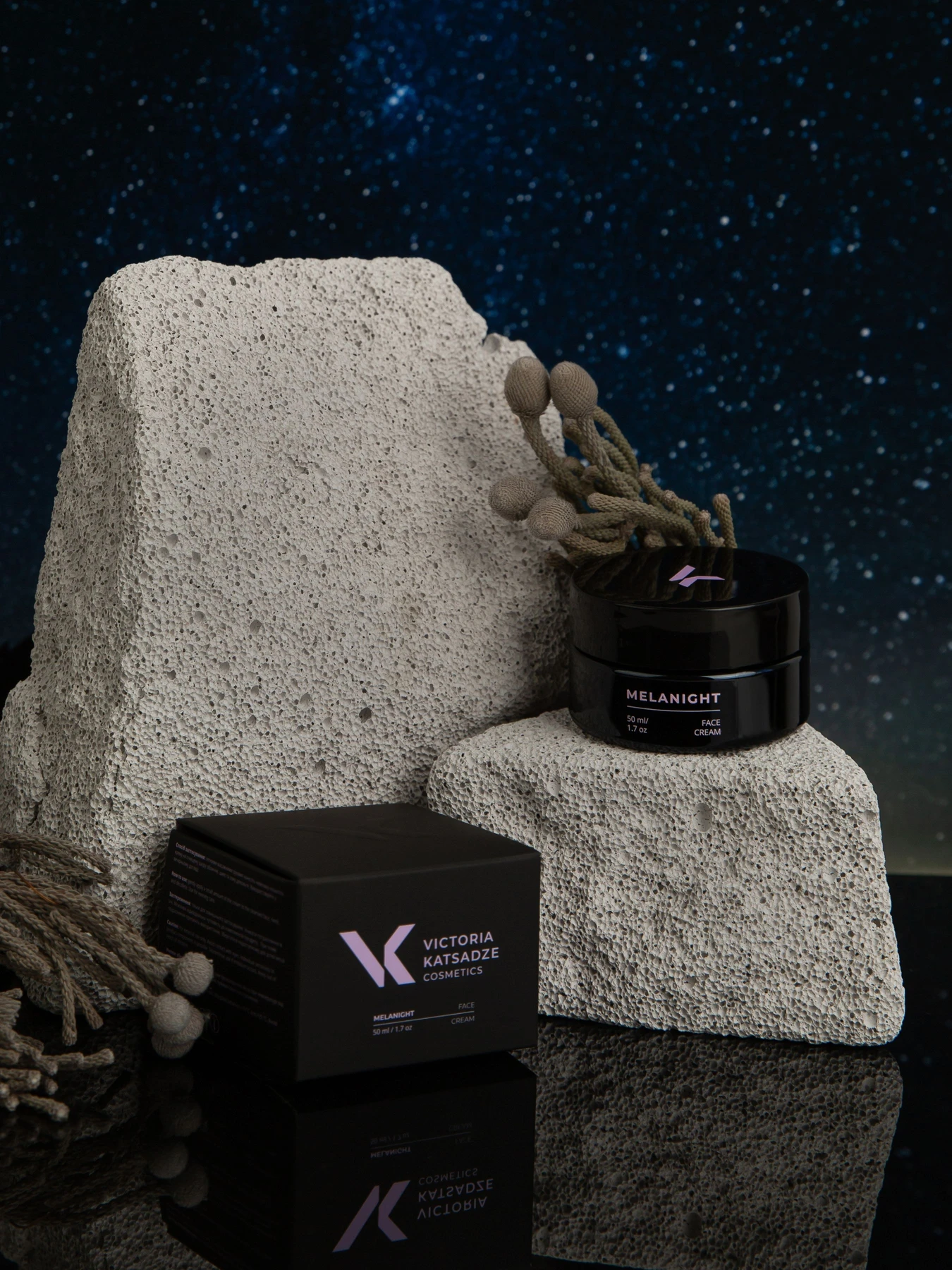 Ночной пептидный крем MelaNight Уход для лица VK Cosmetics модель 4820285670035 Фото