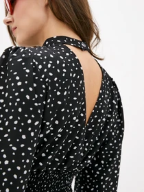 Сорочки ISSA Plus модель SA-290_black Фото