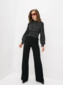 Сорочки ISSA Plus модель SA-290_black Фото