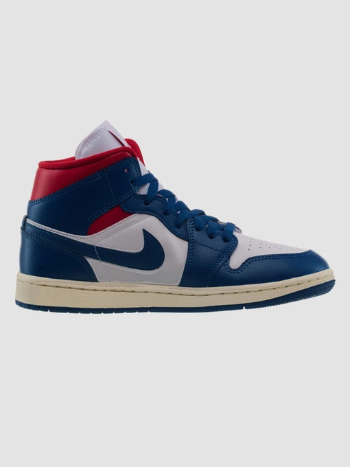 Шкіряні Жіночі Кросівки повсякденні Jordan Jordan 1 Mid фото 3