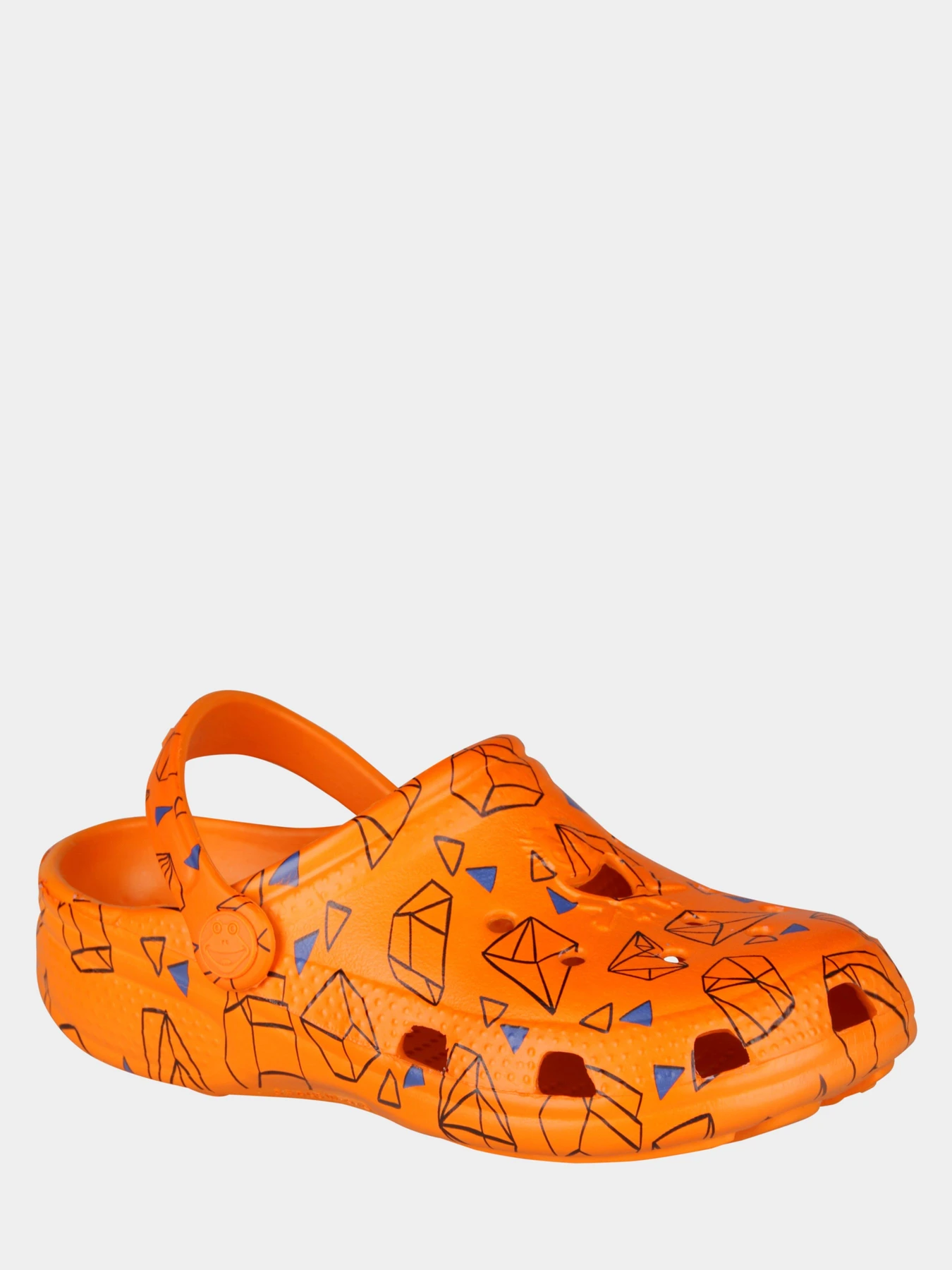 Шлёпанцы COQUI модель 8115Dk.orange_geometric Фото