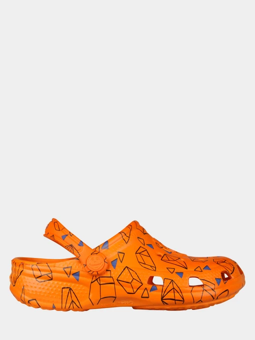 Шлёпанцы COQUI модель 8115Dk.orange_geometric Фото