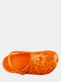 Шлёпанцы COQUI модель 8115Dk.orange_geometric Фото