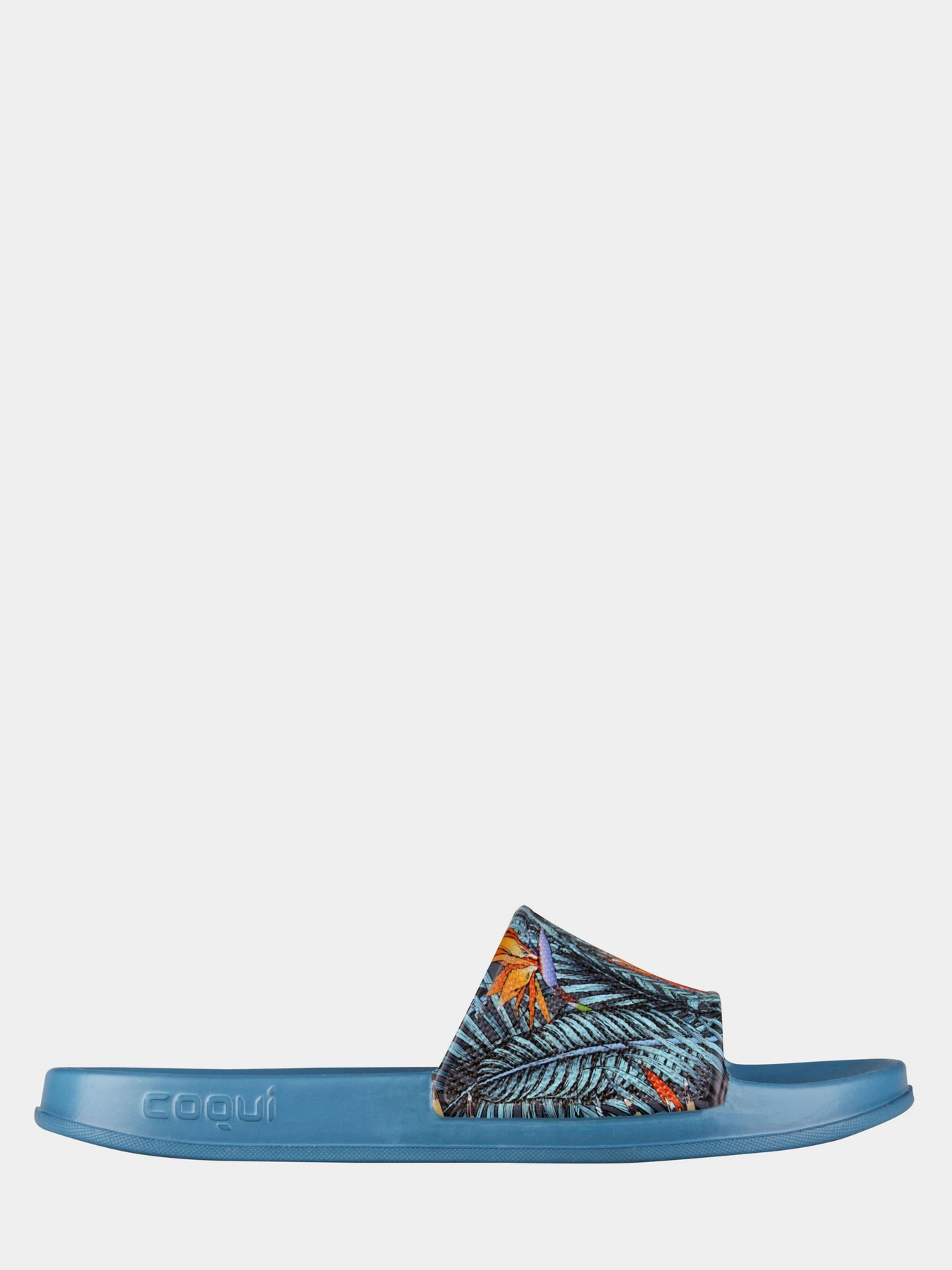 Шльопанці COQUI модель 7082Niagara_blue_tropical_printed Шльопанці COQUI модель 7082Niagara_blue_tropical_printed Фото
