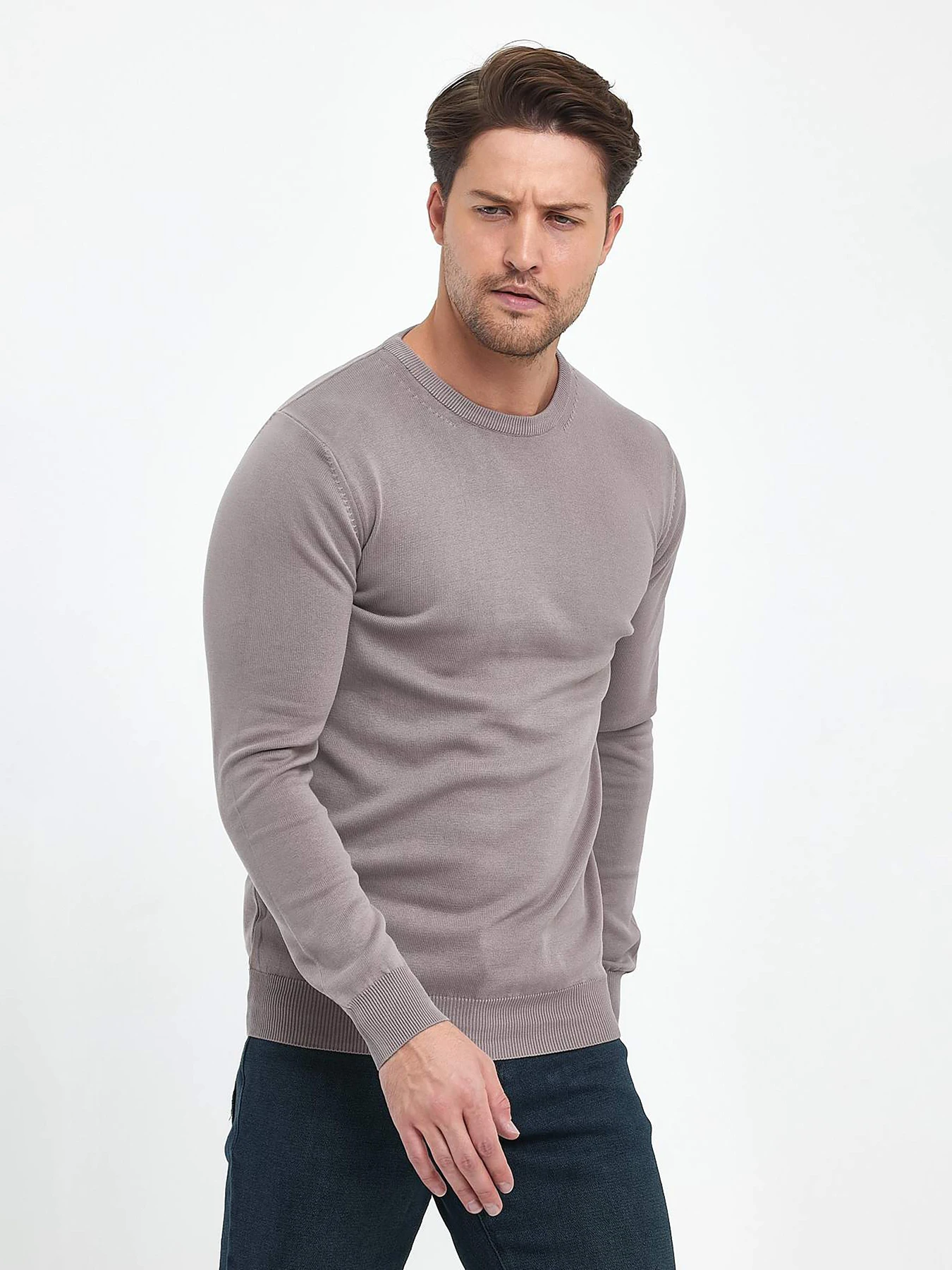 Свитры и кардиганы Trend Collection модель TC12665LightBeigeSVTRMN Фото