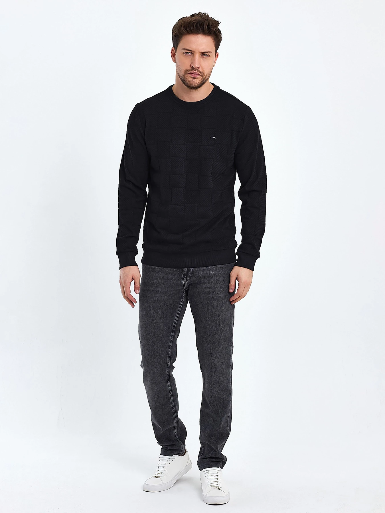 Свитры и кардиганы Trend Collection модель TC10473BlackSVTRMN Фото