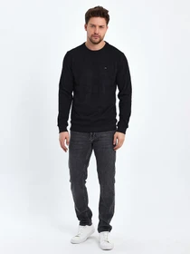 Свитры и кардиганы Trend Collection модель TC10473BlackSVTRMN Фото