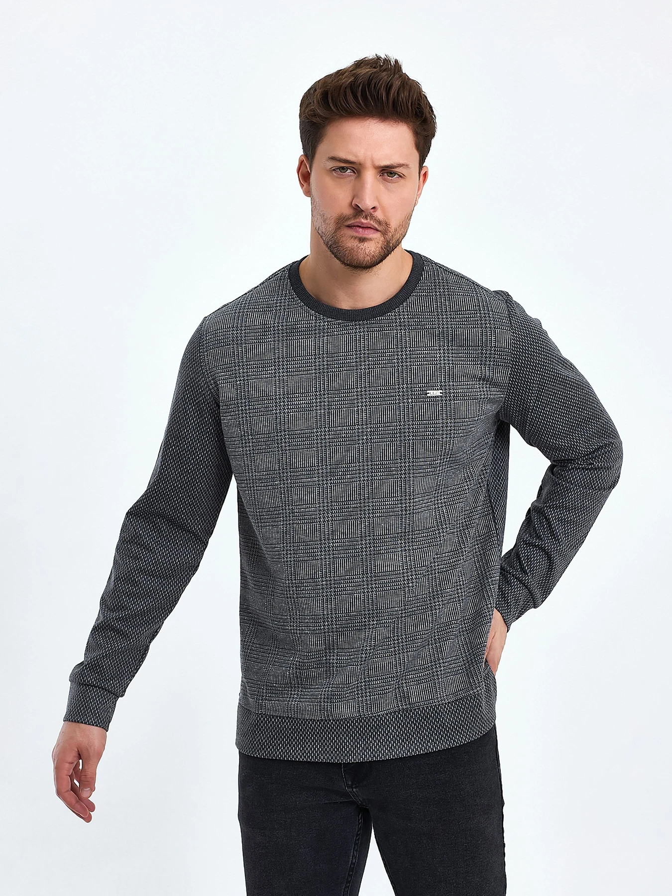 Свитры и кардиганы Trend Collection модель TC10470GreySVTRMN Фото