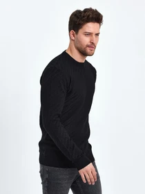 Свитры и кардиганы Trend Collection модель TC10468BlackSVTRMN Фото
