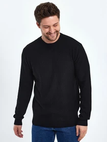 Свитры и кардиганы Trend Collection модель TC10395BlackSVTRMN Фото