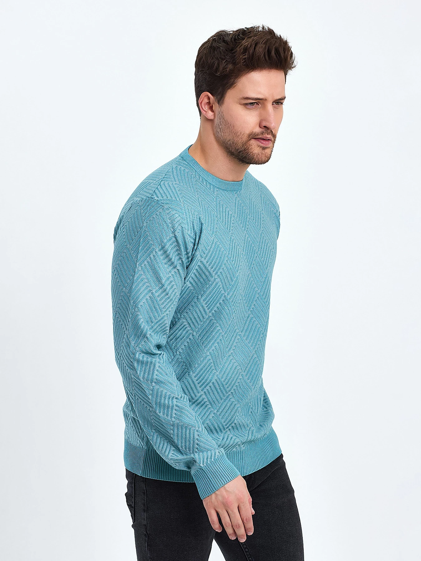 Свитры и кардиганы Trend Collection модель TC10394LightGreenSVTRMN Фото