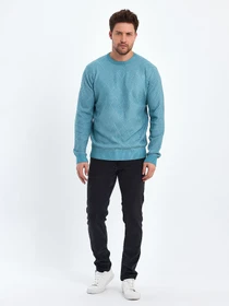 Свитры и кардиганы Trend Collection модель TC10394LightGreenSVTRMN Фото