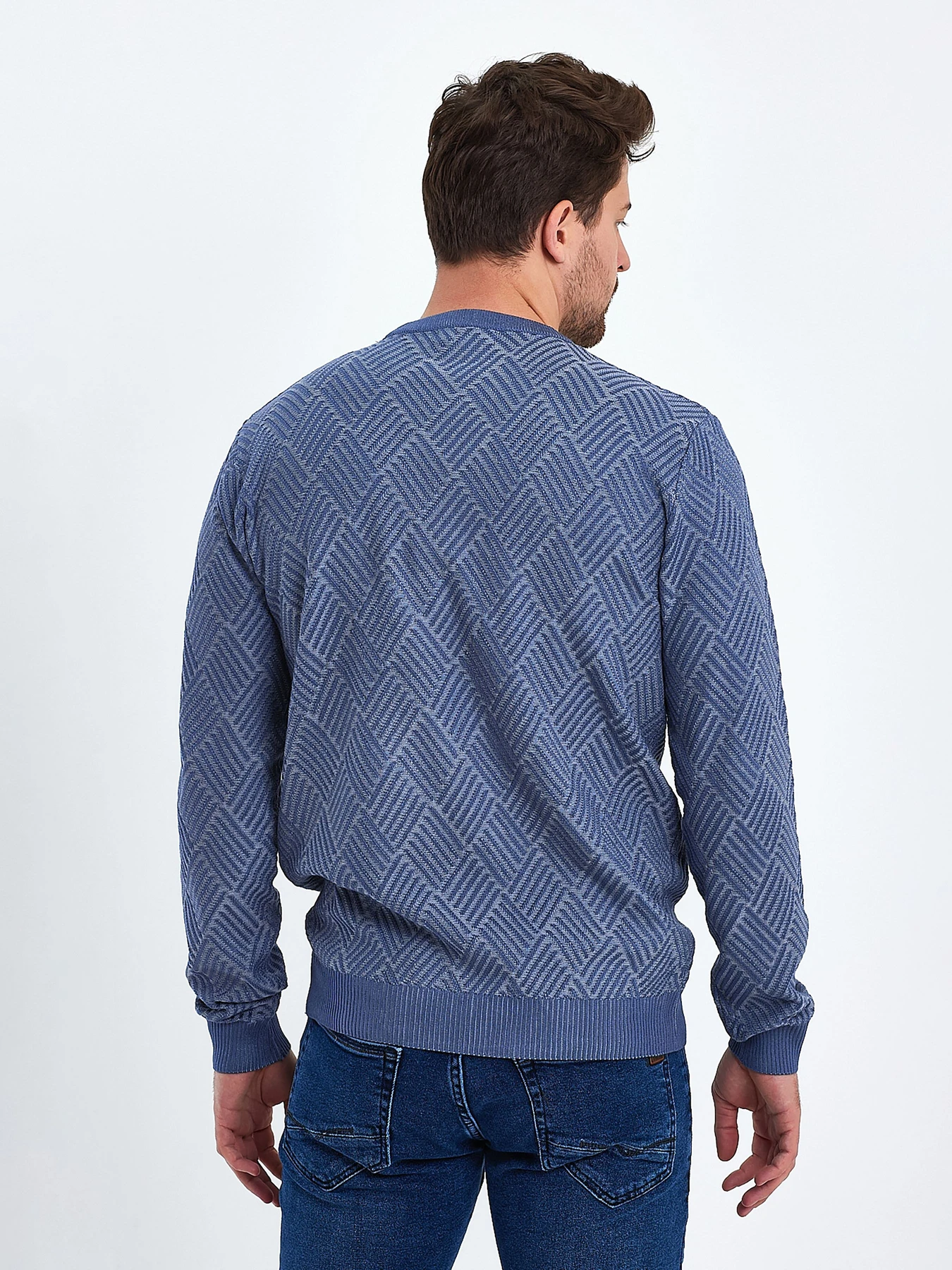 Свитры и кардиганы Trend Collection модель TC10393LightBlueSVTRMN Фото