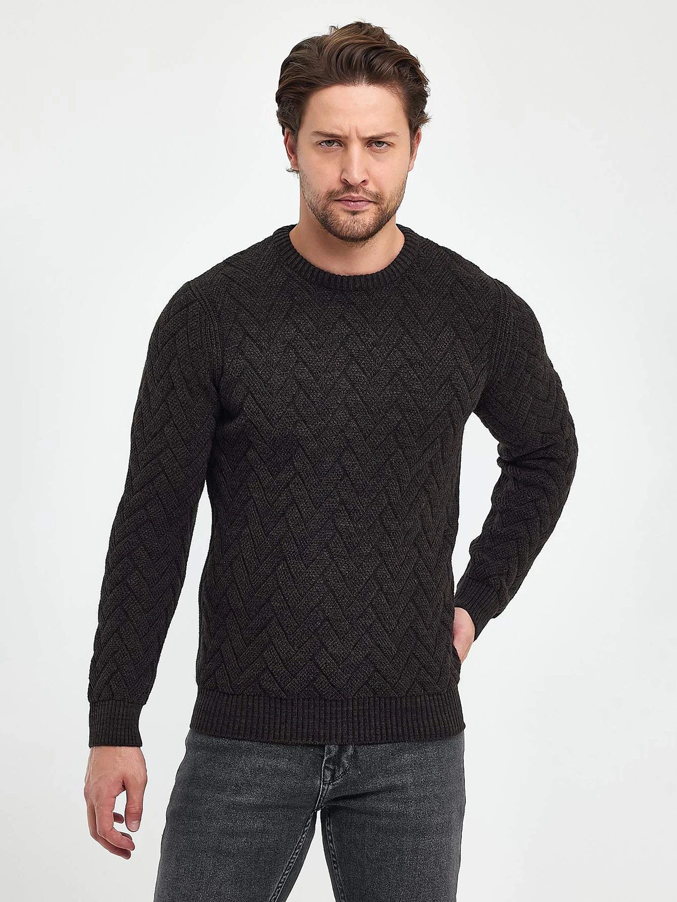 Свитры и кардиганы Trend Collection модель TC10216BlueSVTRMN Фото
