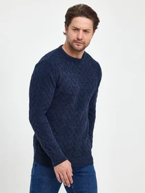 Свитры и кардиганы Trend Collection модель TC10215BlueSVTRMN Фото