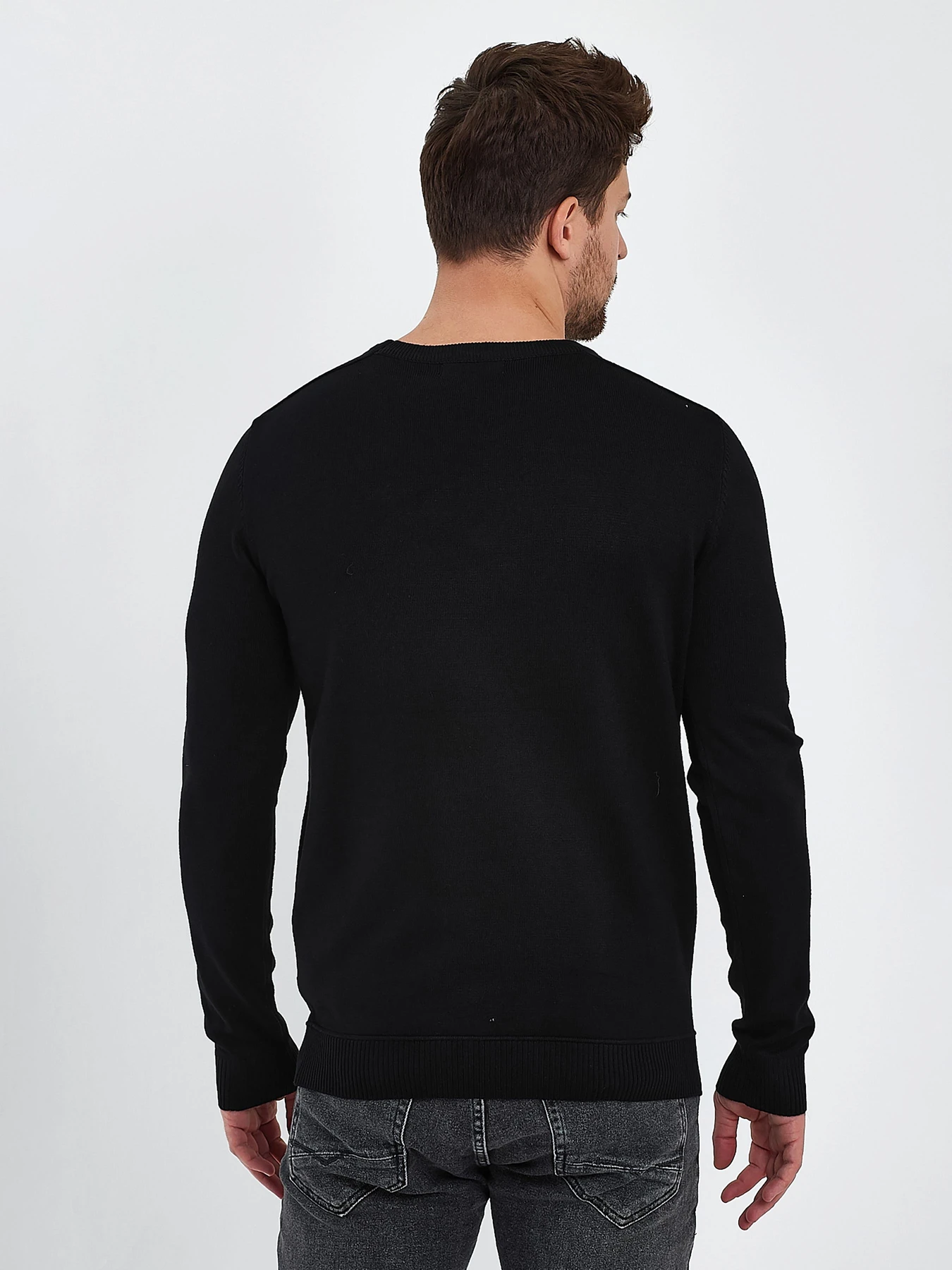 Свитры и кардиганы Trend Collection модель TC10167BlackSVTRMN Фото
