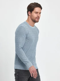 Свитры и кардиганы Trend Collection модель TC9919LightBlueSVTRMN Фото