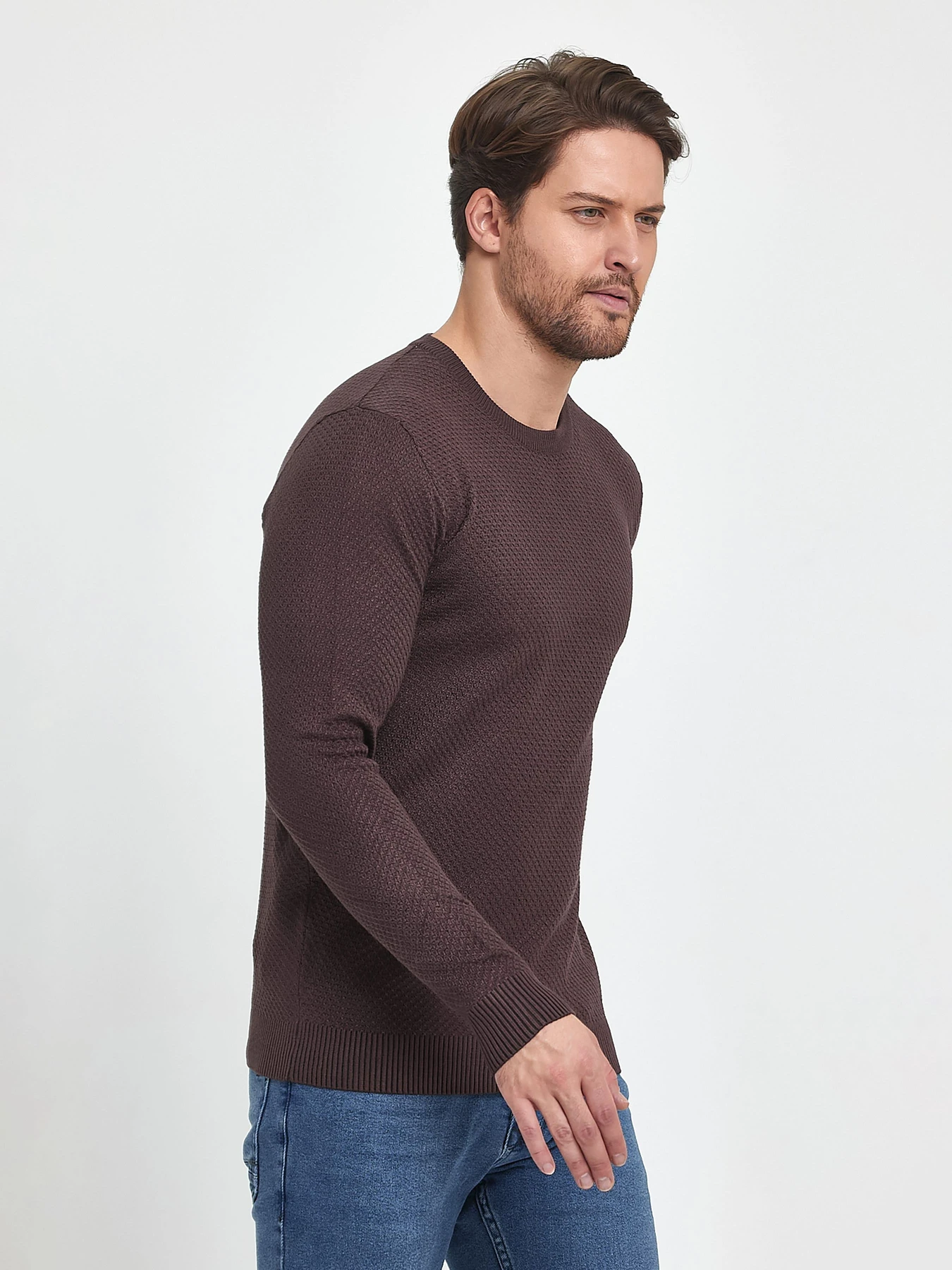 Свитры и кардиганы Trend Collection модель TC9912BrownSVTRMN Фото