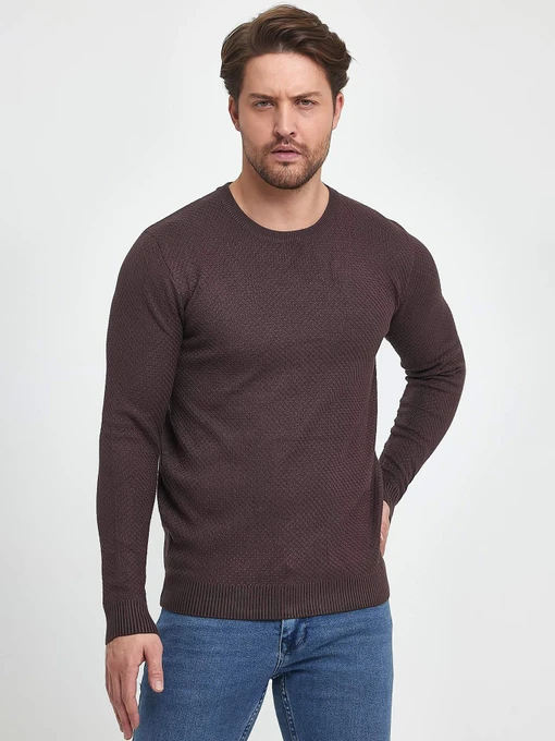 Свитры и кардиганы Trend Collection модель TC9912BrownSVTRMN Фото