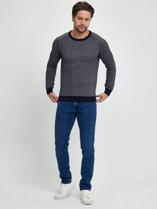 Свитры и кардиганы Trend Collection модель TC9893BlueGreySVTRMN Фото