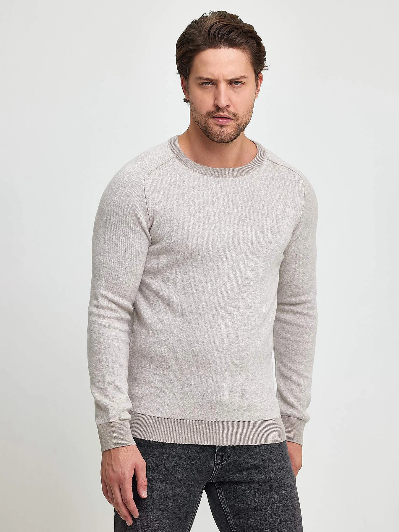Свитры и кардиганы Trend Collection модель TC9891BeigeSVTRMN Фото