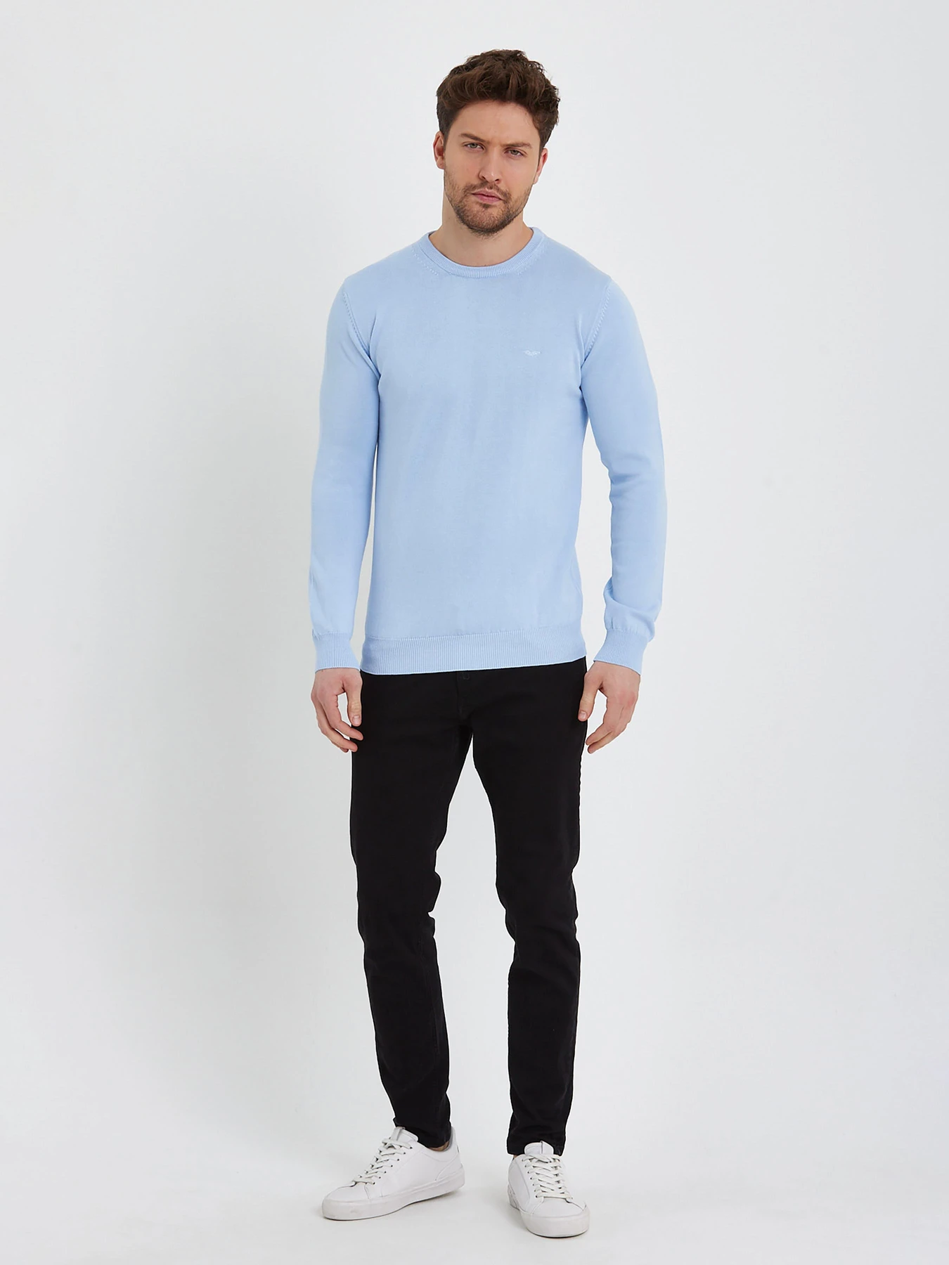 Свитры и кардиганы Trend Collection модель TC9779LightBlueSVTRMN Фото