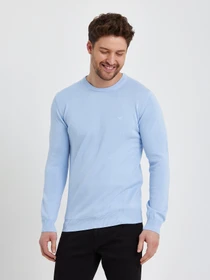 Свитры и кардиганы Trend Collection модель TC9779LightBlueSVTRMN Фото