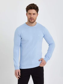 Свитры и кардиганы Trend Collection модель TC9779LightBlueSVTRMN Фото