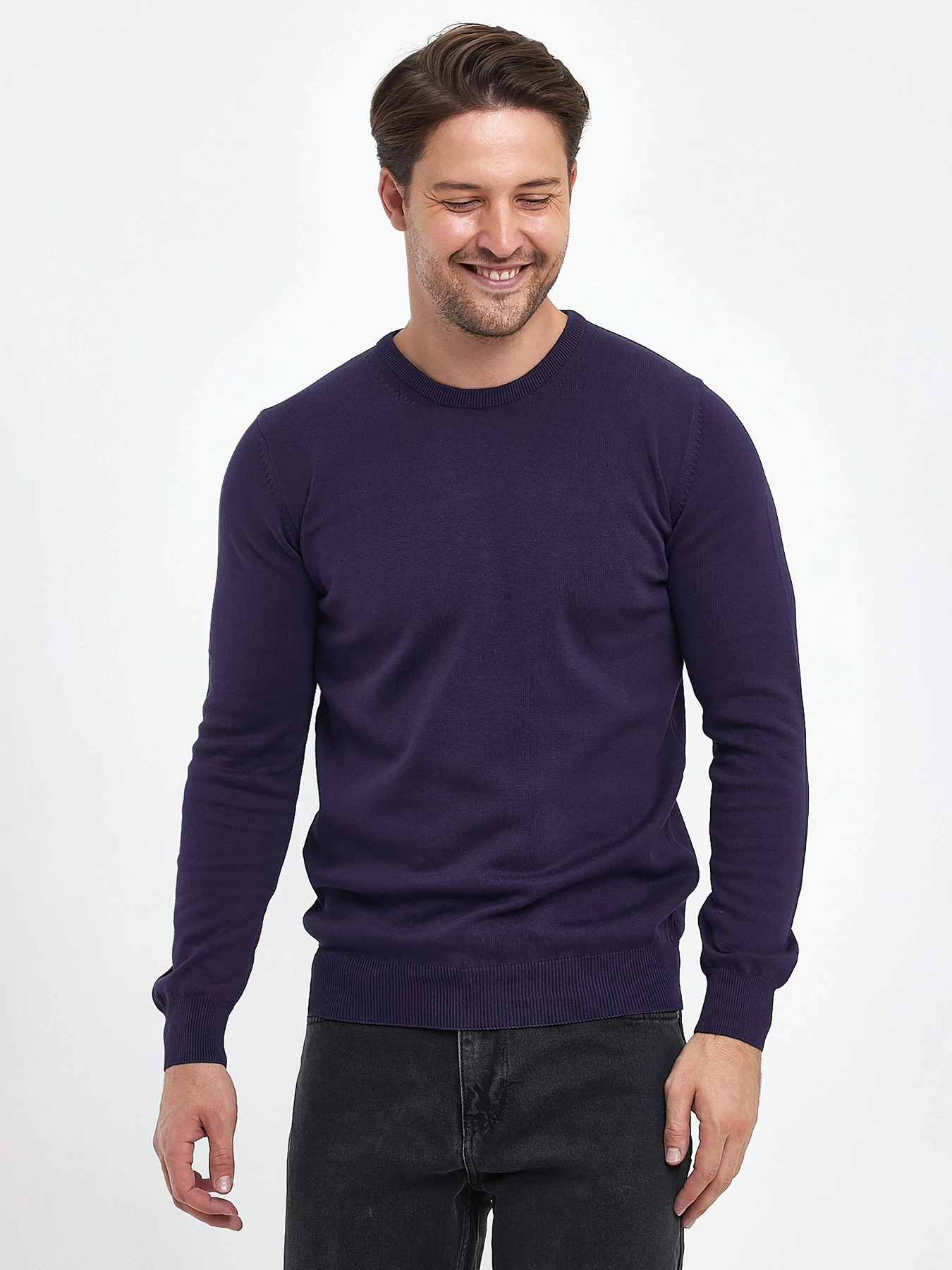 Свитры и кардиганы Trend Collection модель TC9670VioletSVTRMN Фото