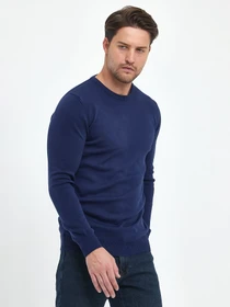 Свитры и кардиганы Trend Collection модель TC9667BlueSVTRMN Фото