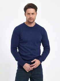 Свитры и кардиганы Trend Collection модель TC9667BlueSVTRMN Фото