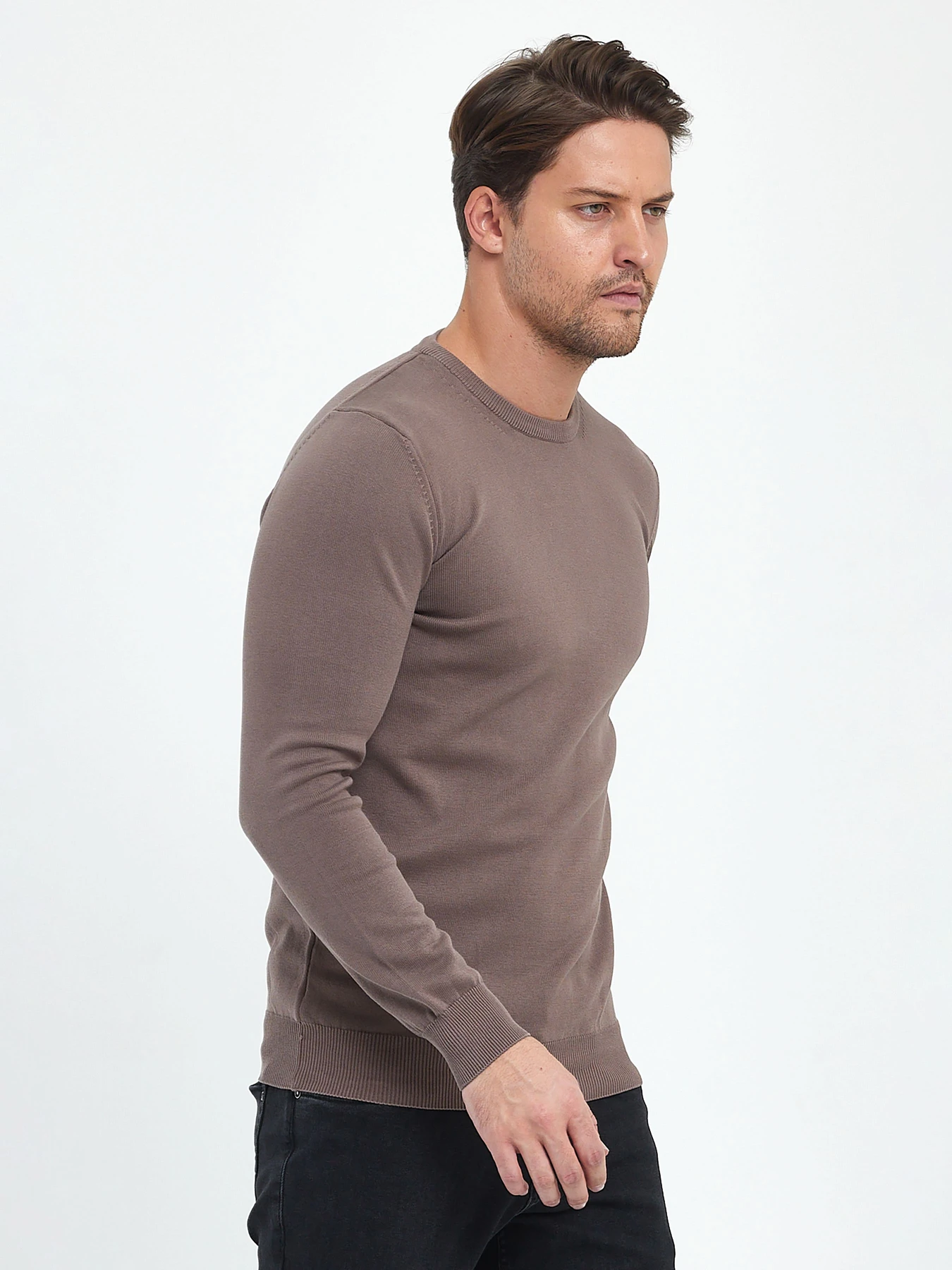Свитры и кардиганы Trend Collection модель TC9644BrownSVTRMN Фото