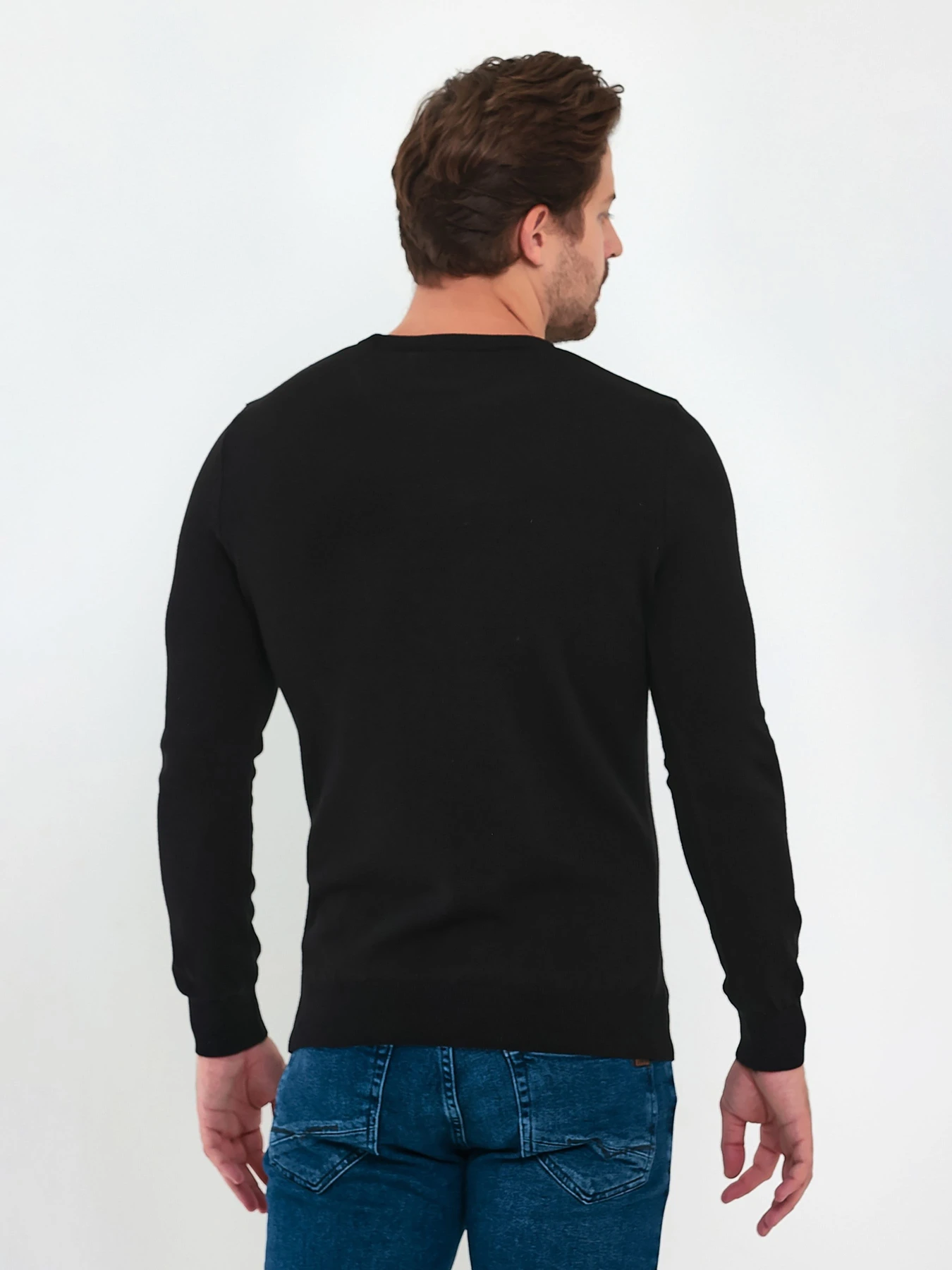 Свитры и кардиганы Trend Collection модель TC9618BlackSVTRMN Фото