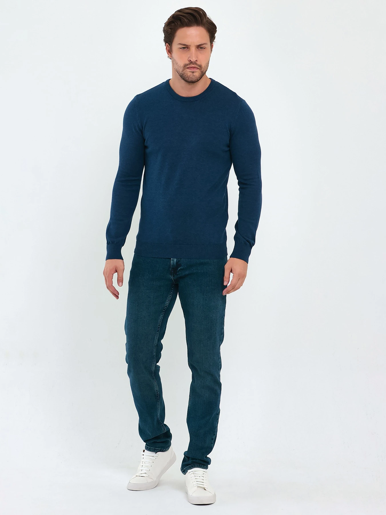 Свитры и кардиганы Trend Collection модель TC9615BlueSVTRMN Фото