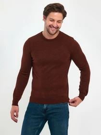 Свитры и кардиганы Trend Collection модель TC9612DarkBrownSVTRMN Фото