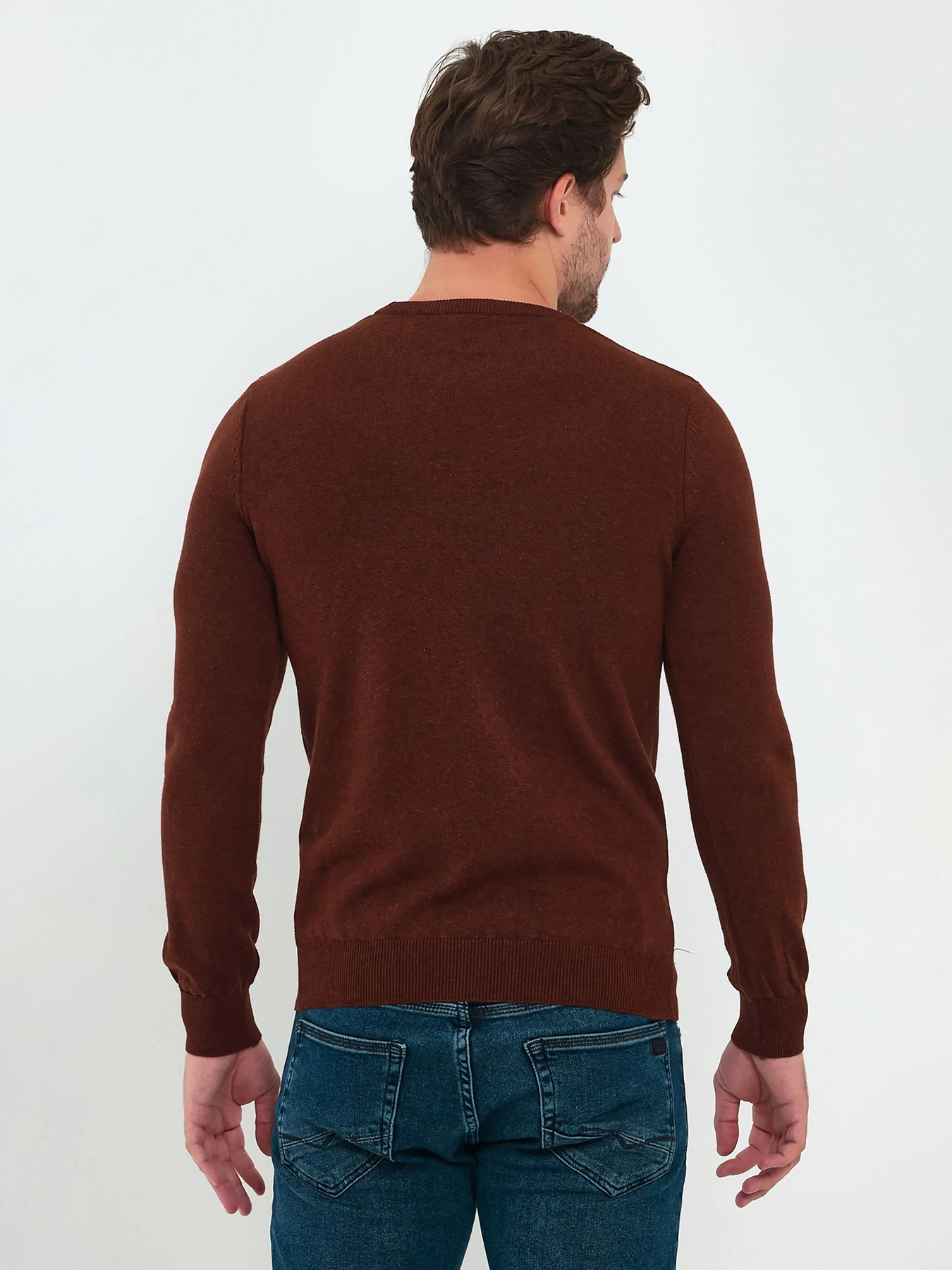 Свитры и кардиганы Trend Collection модель TC9612BrownSVTRMN Фото