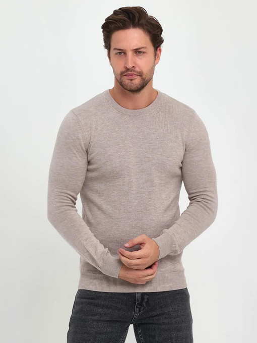 Свитры и кардиганы Trend Collection модель TC9609BeigeSVTRMN Фото
