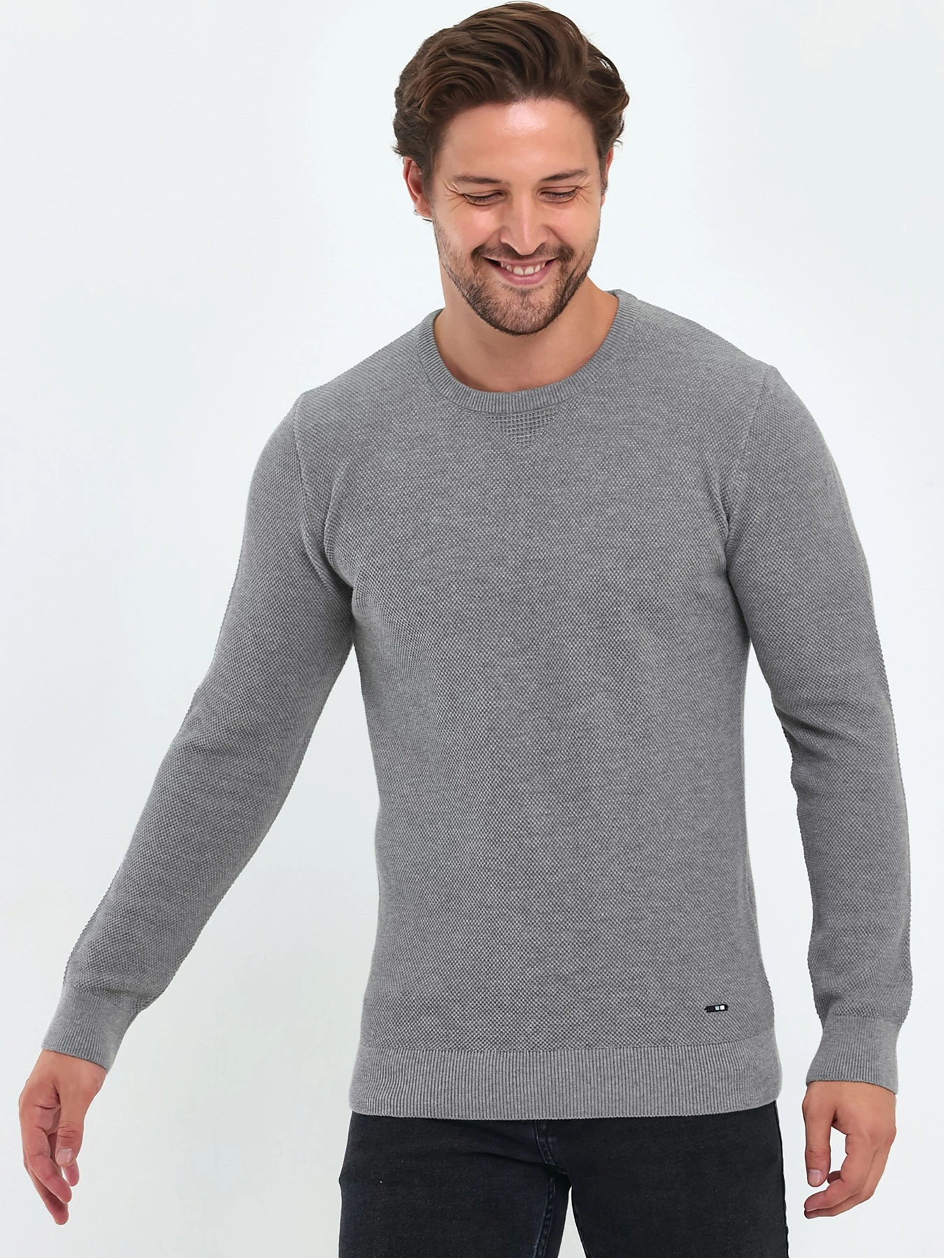 Свитры и кардиганы Trend Collection модель TC9584GreySVTRMN Фото