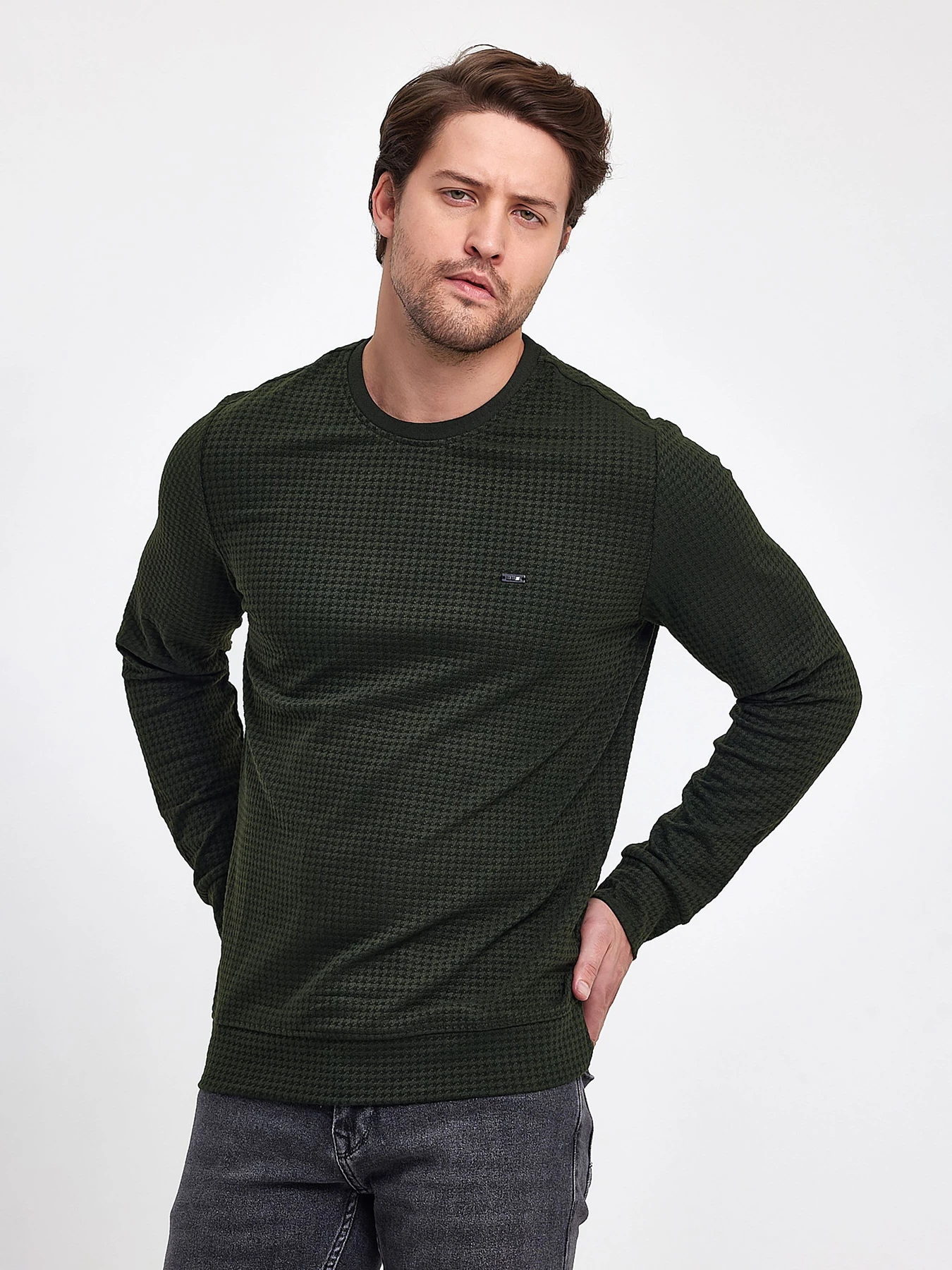 Свитры и кардиганы Trend Collection модель TC9543KhakiSVTRMN Фото