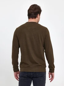 Свитры и кардиганы Trend Collection модель TC9542OliveSVTRMN Фото