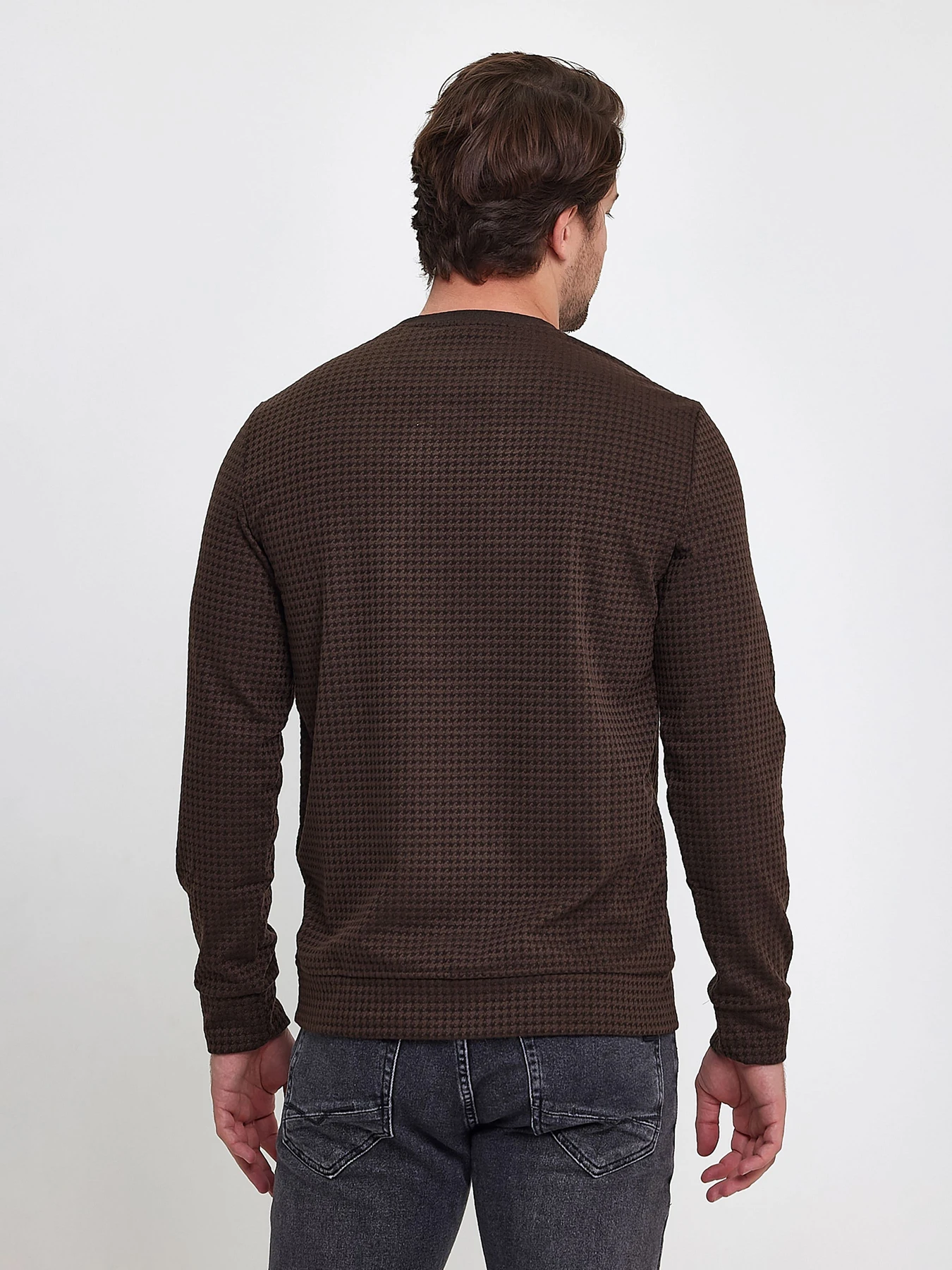 Свитры и кардиганы Trend Collection модель TC9541BrownSVTRMN Фото