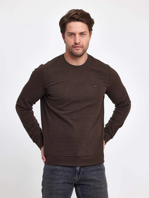 Свитры и кардиганы Trend Collection модель TC9541BrownSVTRMN Фото