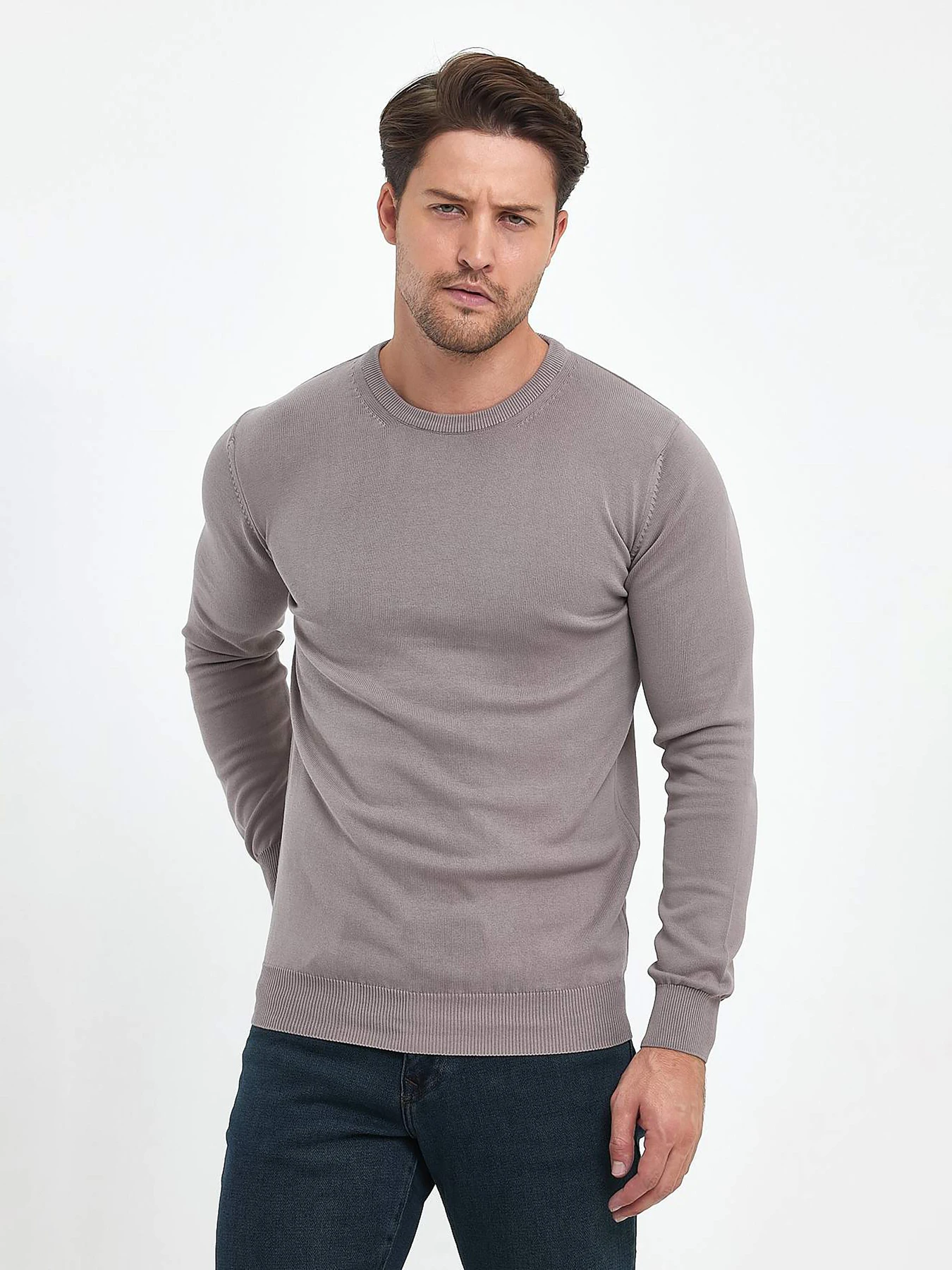 Свитры и кардиганы Trend Collection модель TC7573LightBeigeSVTRMN Фото
