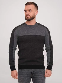 Свитры и кардиганы Trend Collection модель TC7238BlackGreySVTRMN Фото