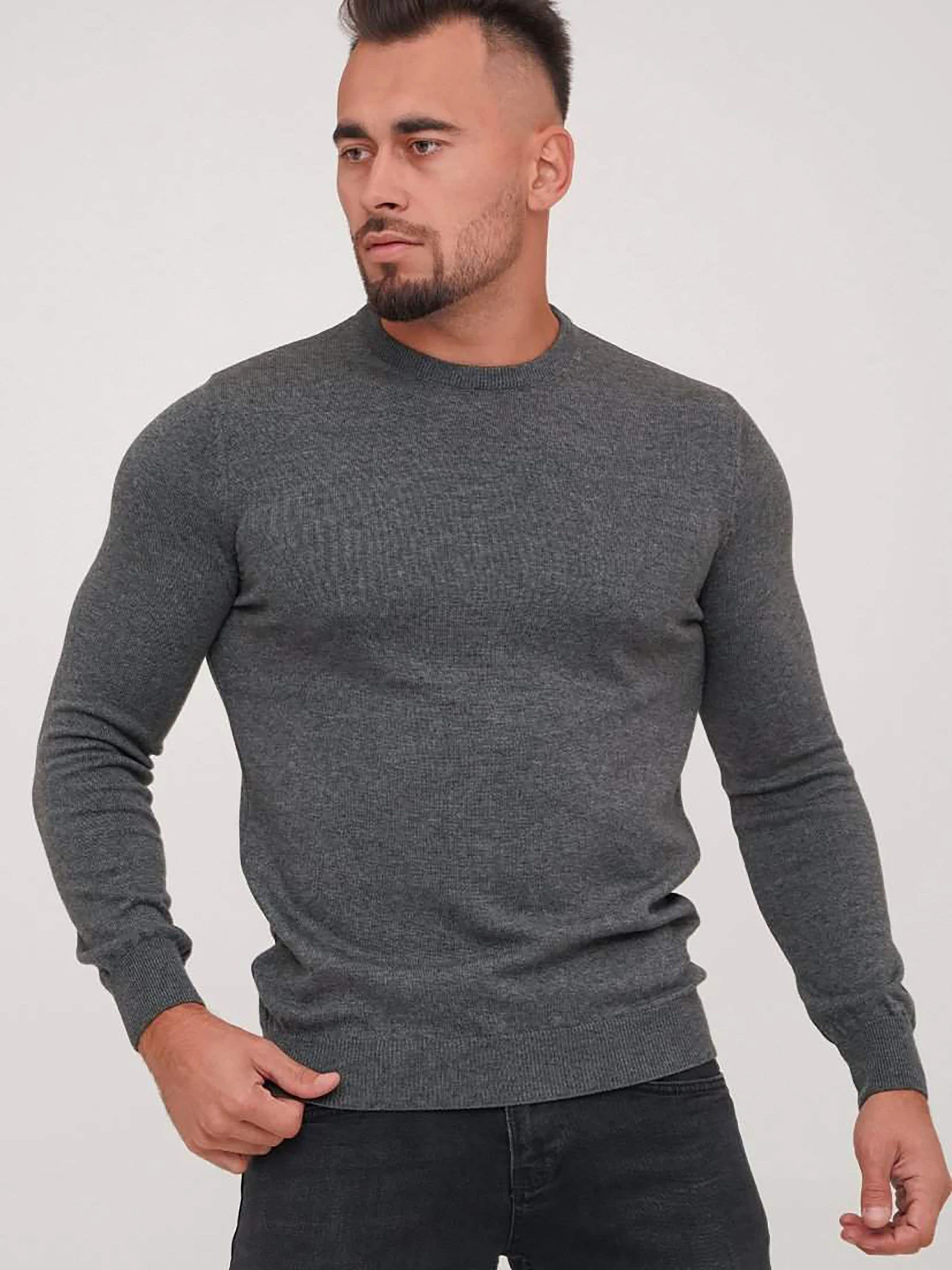 Свитры и кардиганы Trend Collection модель TC6973GreySVTRMN Фото