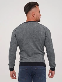 Свитры и кардиганы Trend Collection модель TC6862GreyBlueSVTRMN Фото