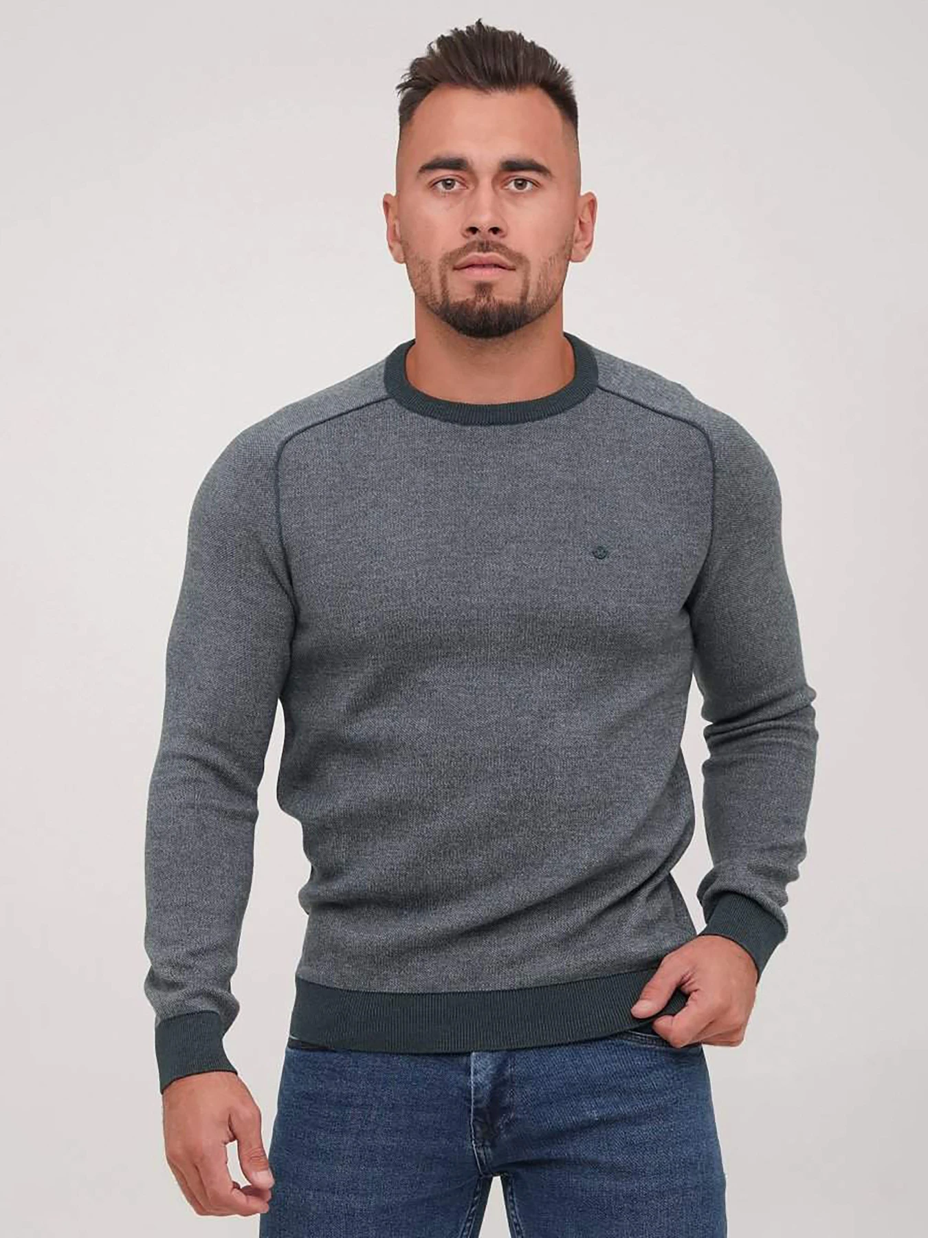 Свитры и кардиганы Trend Collection модель TC6860GreySVTRMN Фото