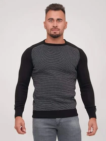 Свитры и кардиганы Trend Collection модель TC6813BlackGreySVTRMN Фото